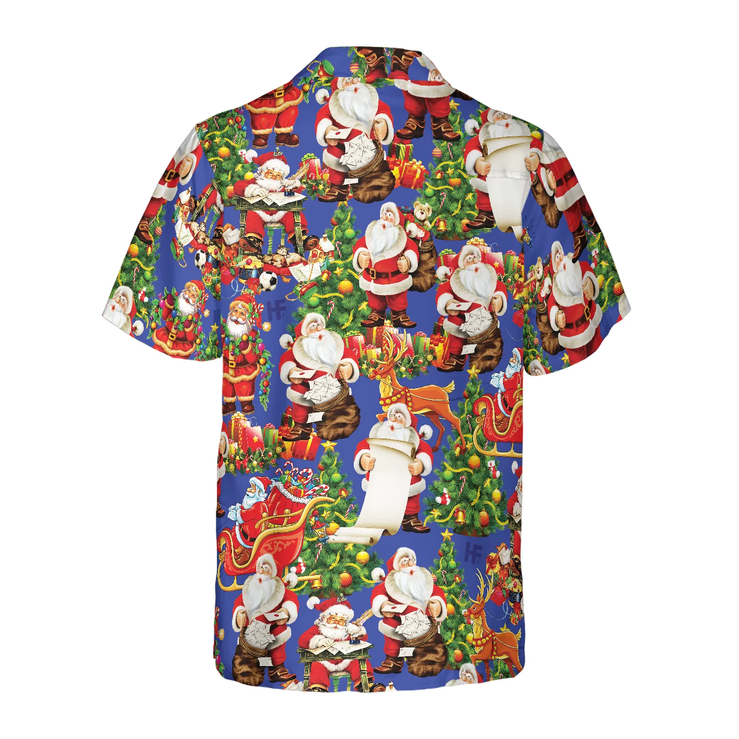 Merry Christmas Santa Claus 6 Hawaiian Shirt Aloha Shirt For Men and Women