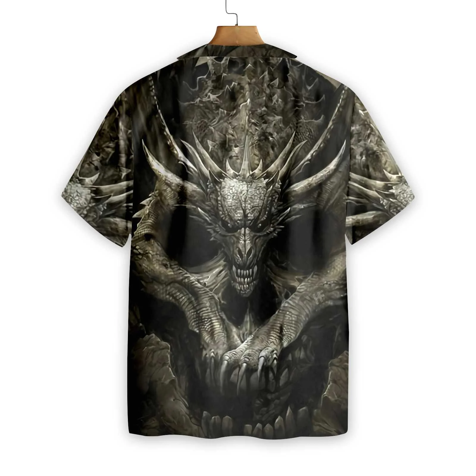 A Skull Or A Dragon Hawaiian Shirt Aloha Shirt For Men and Women