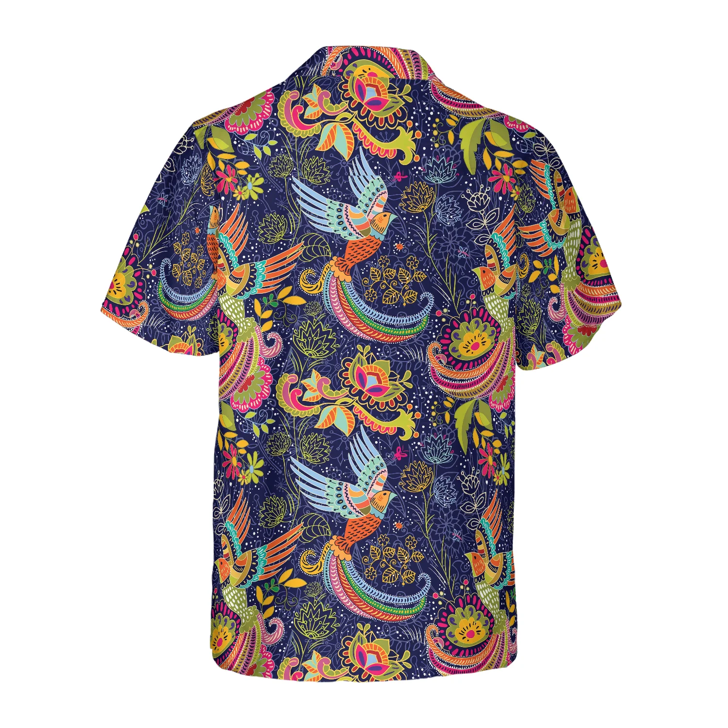 Colorful Hummingbird Mandala Hawaiian Shirt Aloha Shirt For Men and Women