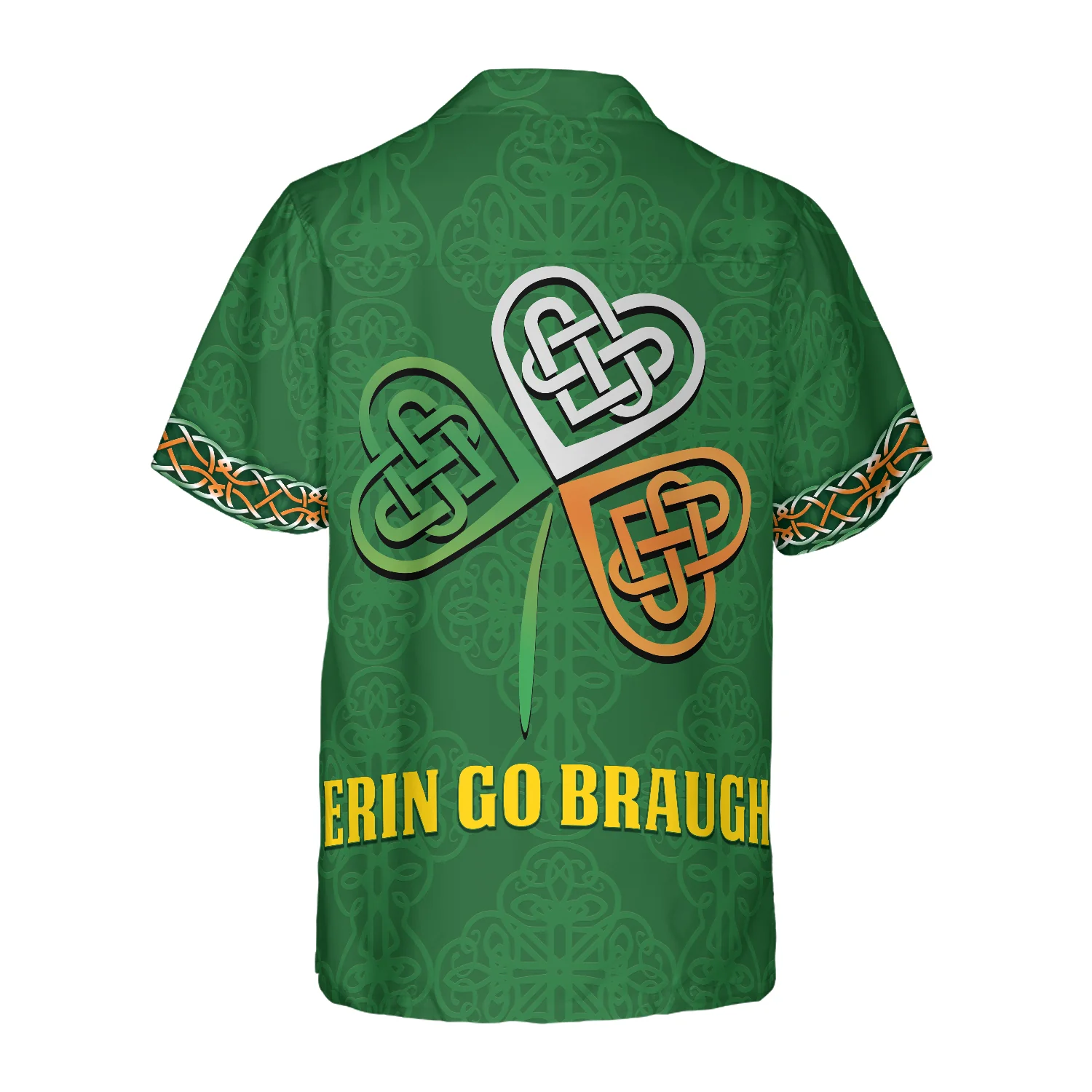 Erin Go Braugh Ireland Hawaiian Shirt Aloha Shirt For Men and Women