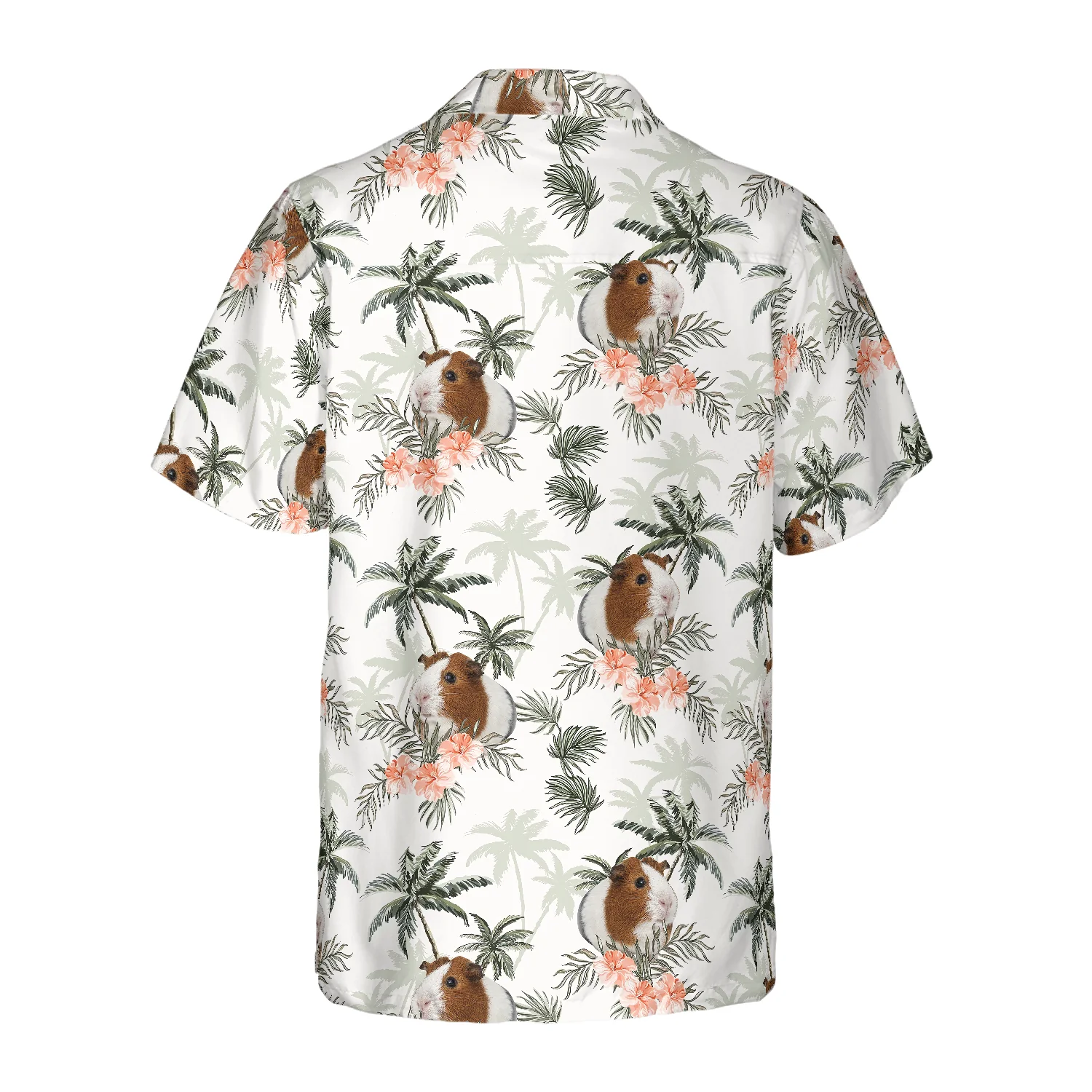 Tropical Guinea Pig Shirt Hawaiian Shirt Aloha Shirt For Men and Women