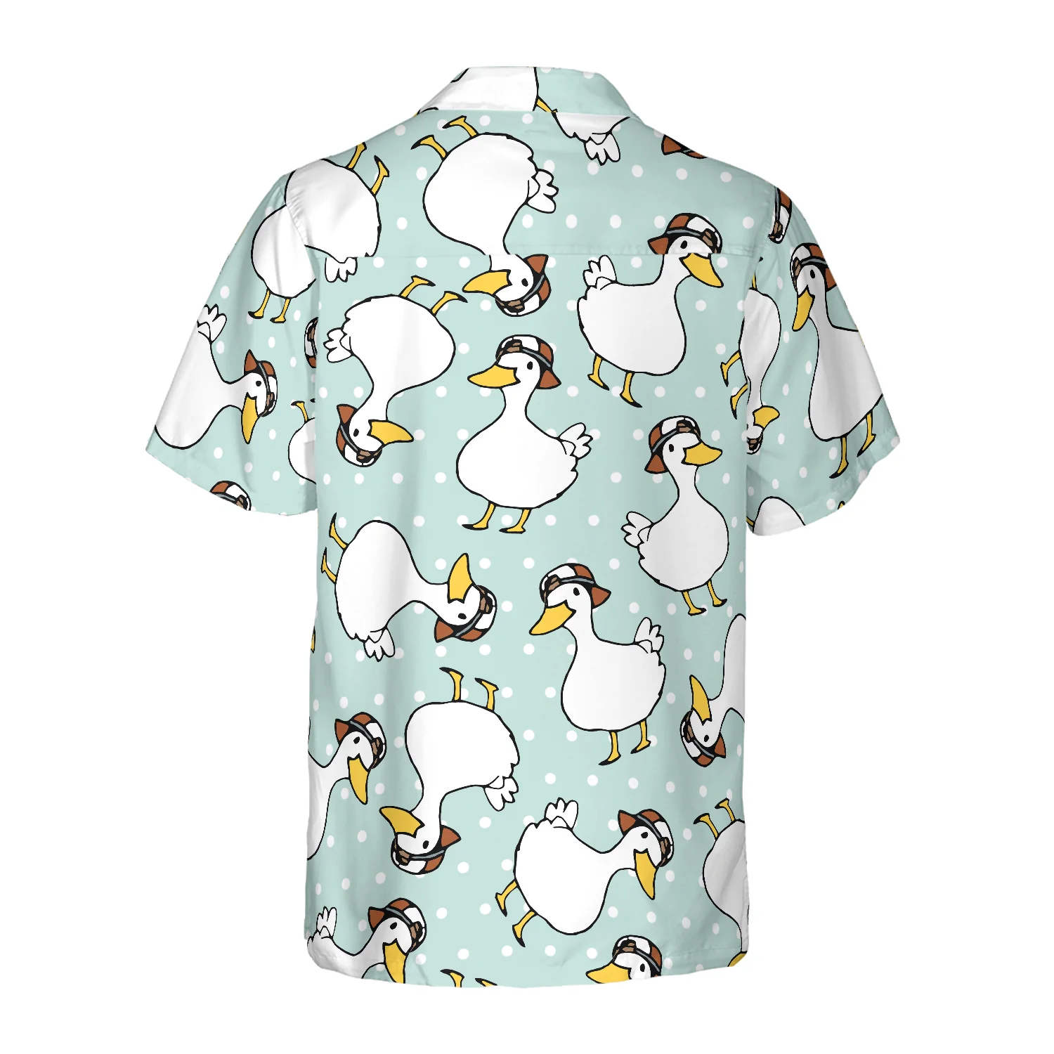 Duck With Little Red Hat Hawaiian Shirt Aloha Shirt For Men and Women