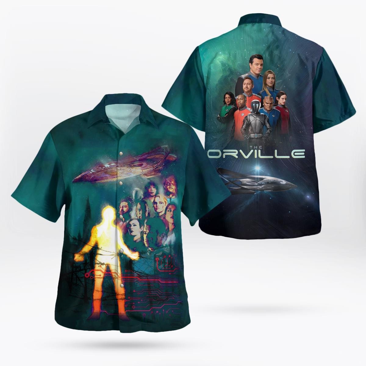 The Orville Art Hawaii Shirt Aloha Shirt For Men Women