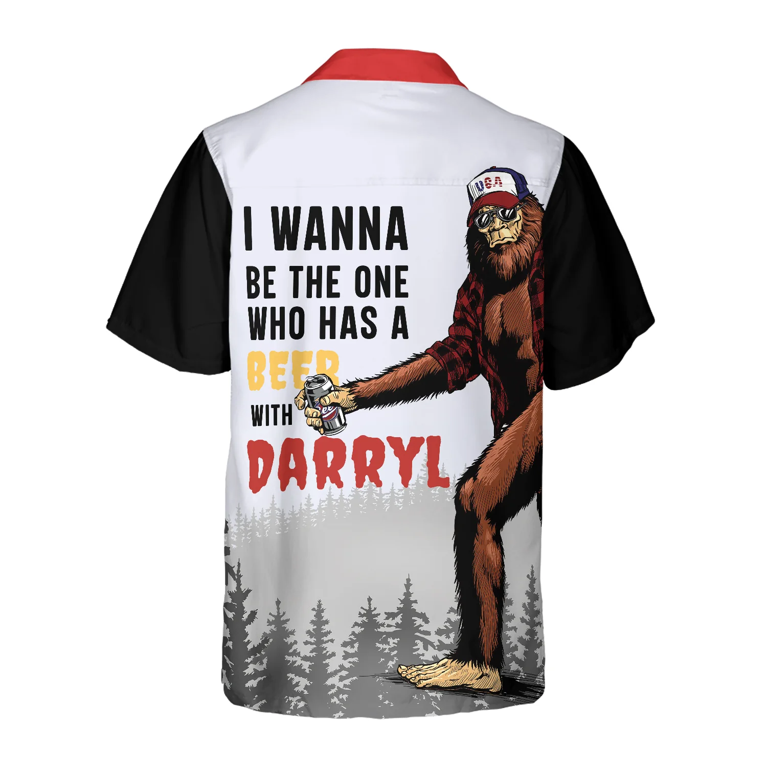 Camping  Drunk With Darryl Hawaiian Shirt Aloha Shirt For Men and Women