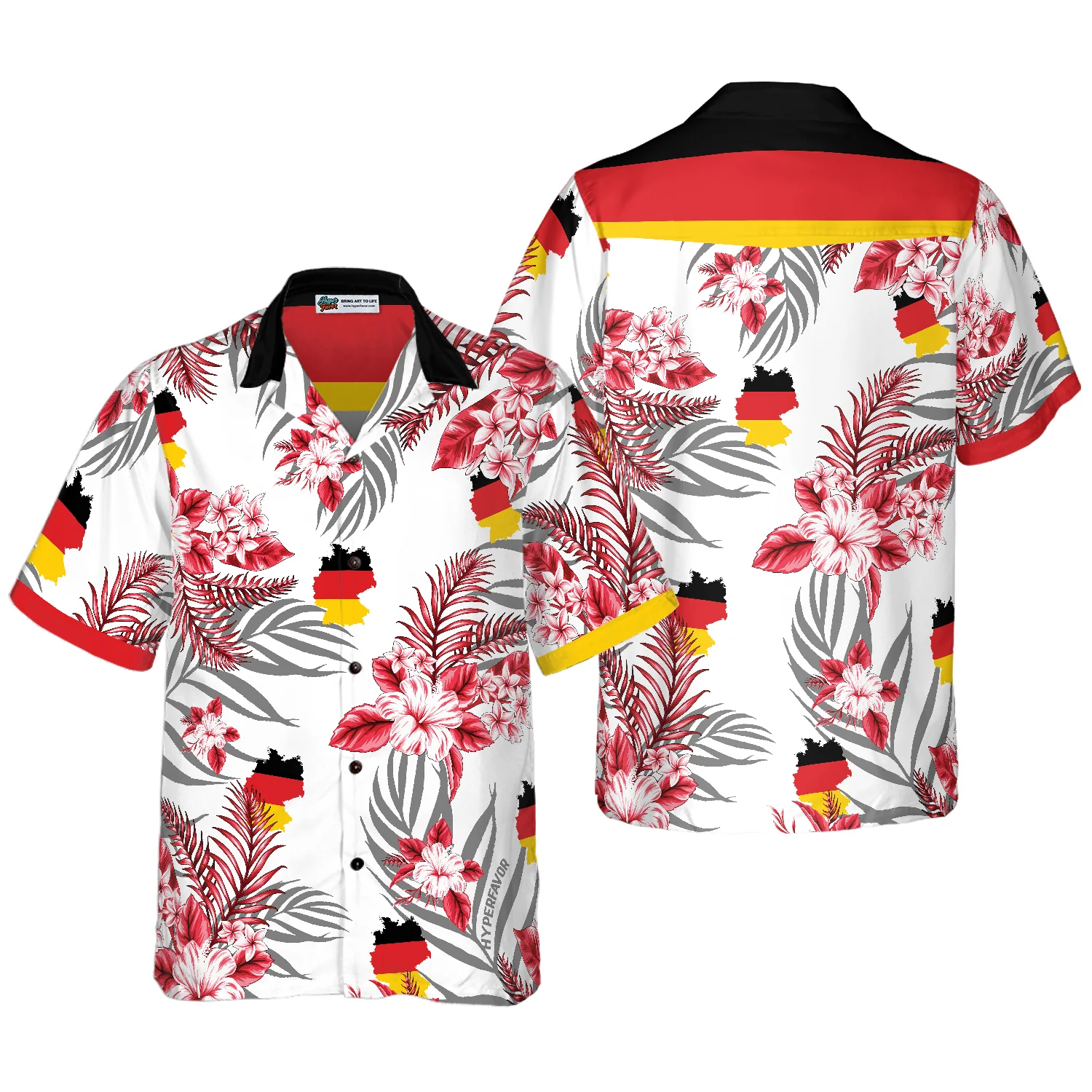 Germany Hawaiian Shirt Aloha Shirt For Men and Women