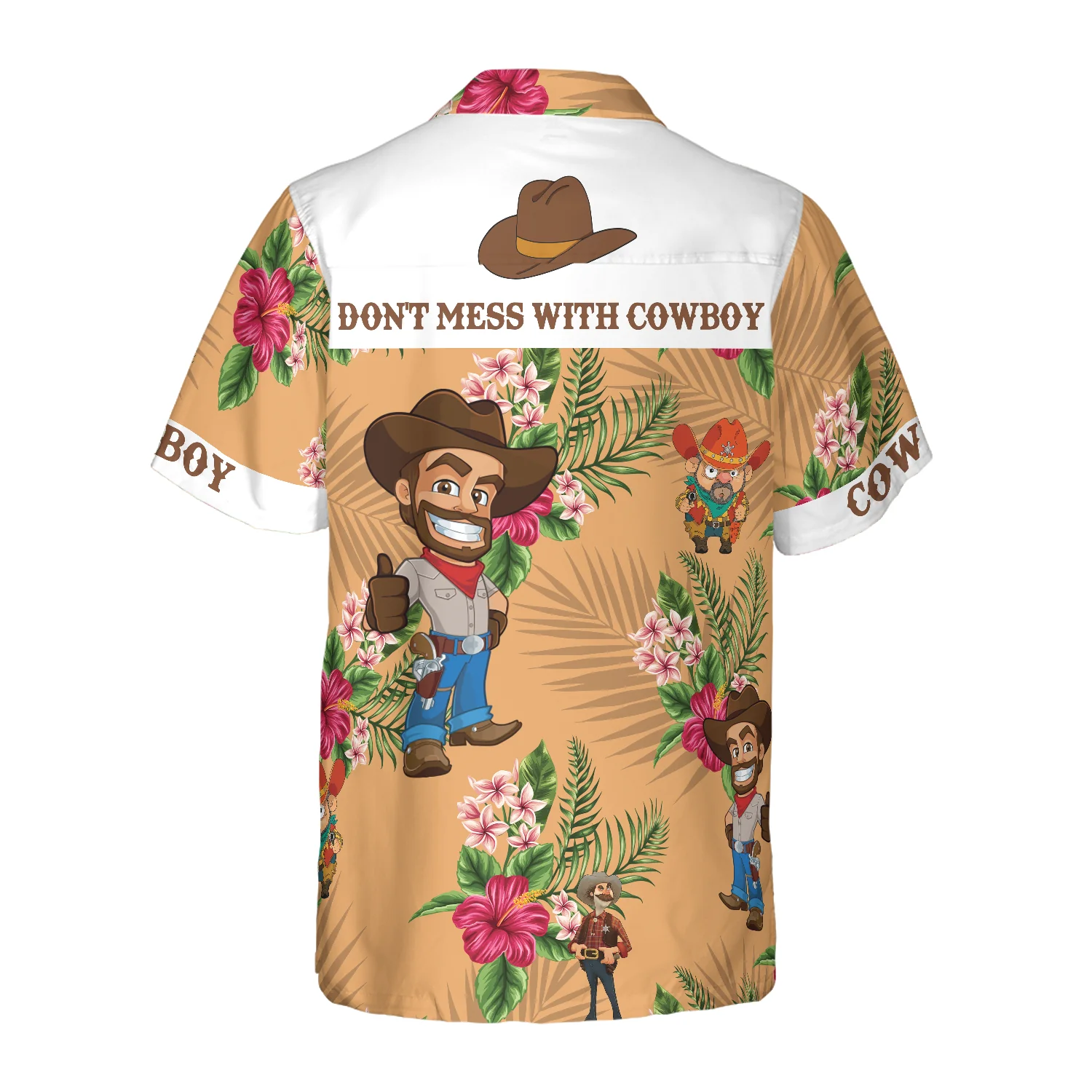 Dont Mess With Cowboy Hawaiian Shirt Aloha Shirt For Men and Women