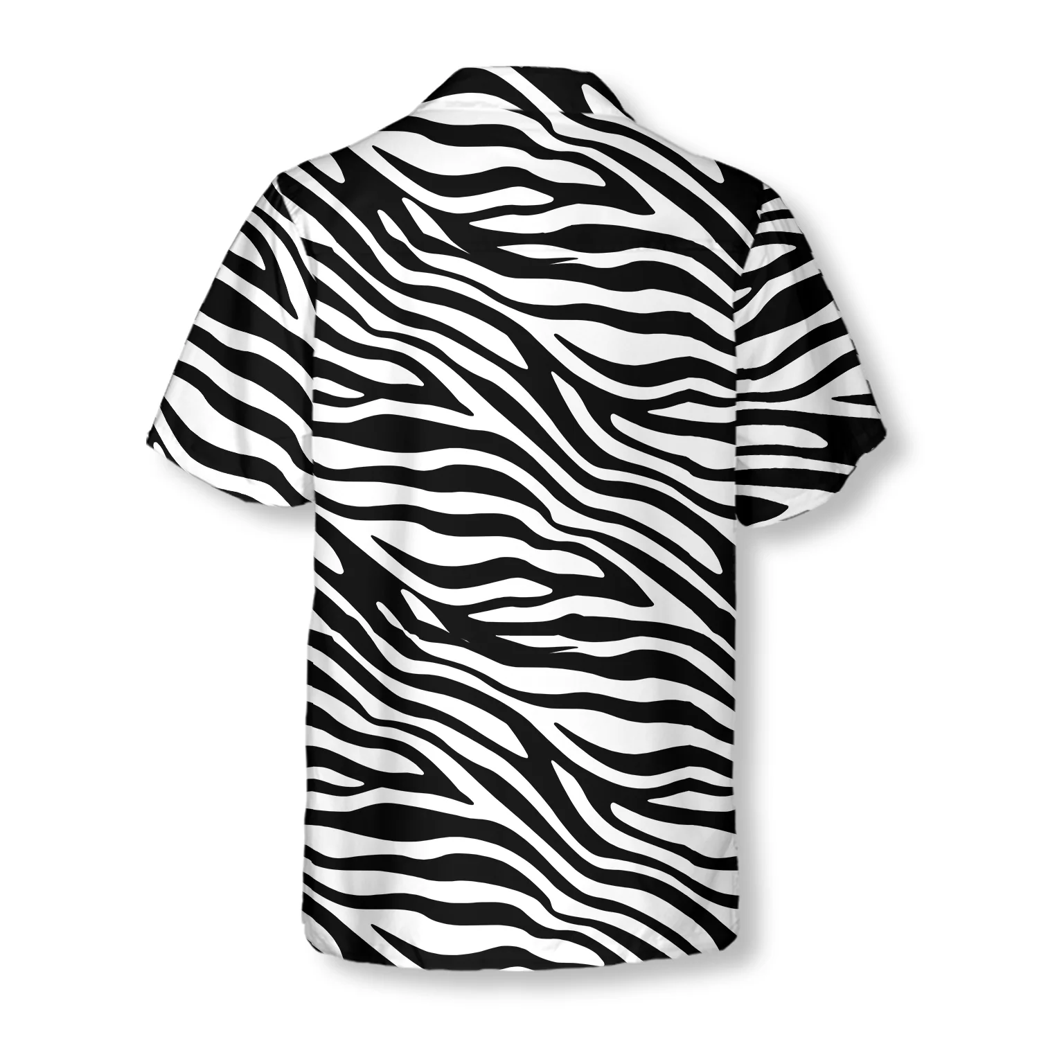 Zebra Pattern Hawaiian Shirt Aloha Shirt For Men and Women