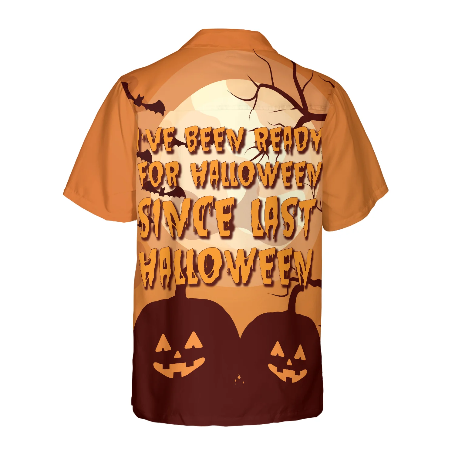 Pitbull Has Been Ready For Halloween Since Last Halloween Hawaiian Shirt Cool Halloween Shirt Aloha Shirt For Men and Women