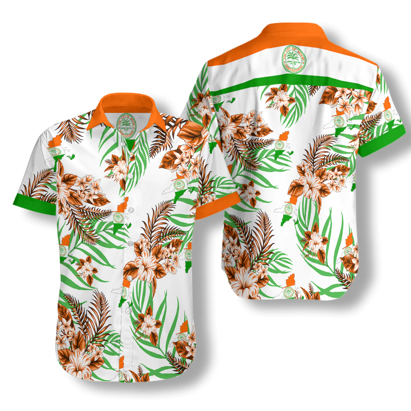 Miami Proud Hawaiian Shirt Aloha Shirt For Men and Women