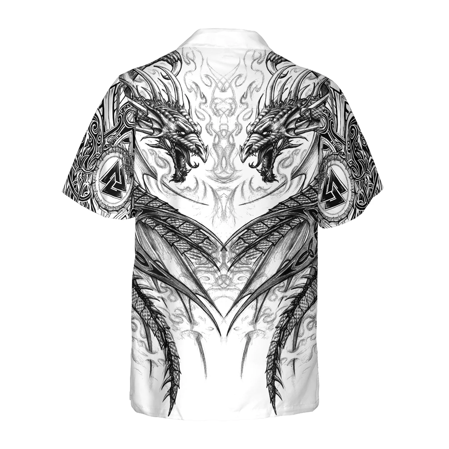 Dragon 3D Hawaiian Shirt Aloha Shirt For Men and Women