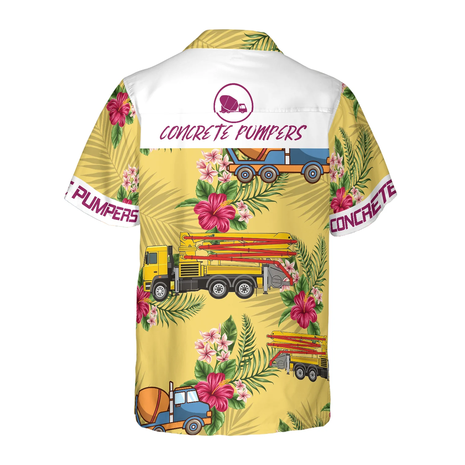 CONCRETE PUMPERS Hawaiian Shirt Aloha Shirt For Men and Women