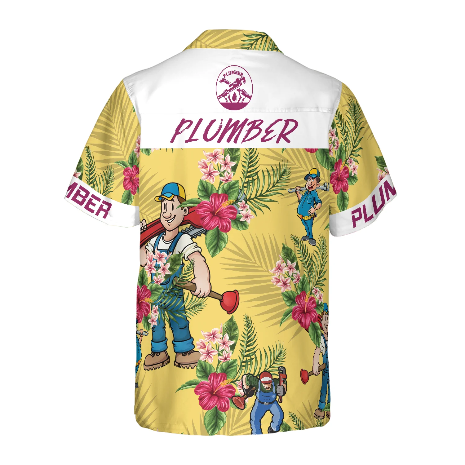 PLUMBER Hawaiian Shirt Aloha Shirt For Men and Women