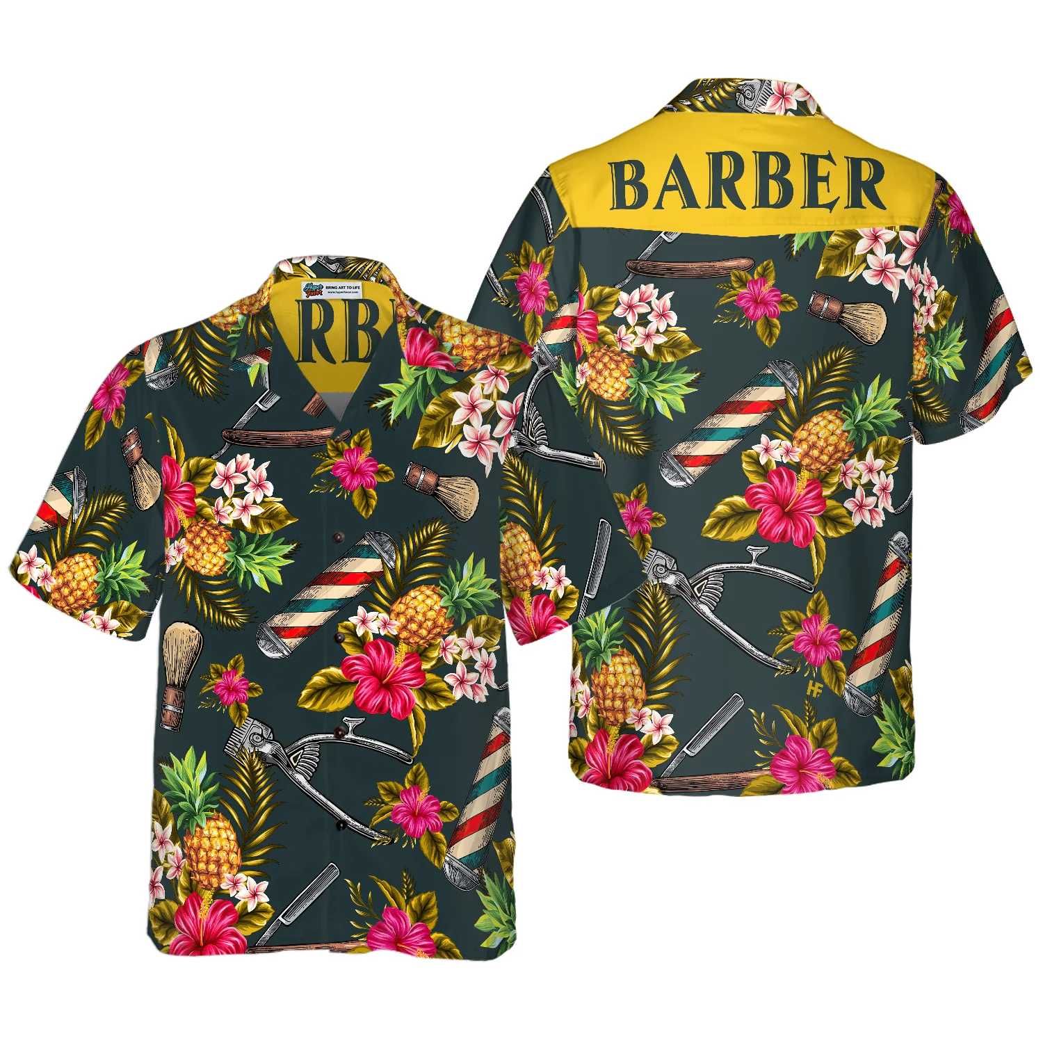 Barber Tools Hawaiian Shirt Aloha Shirt For Men and Women