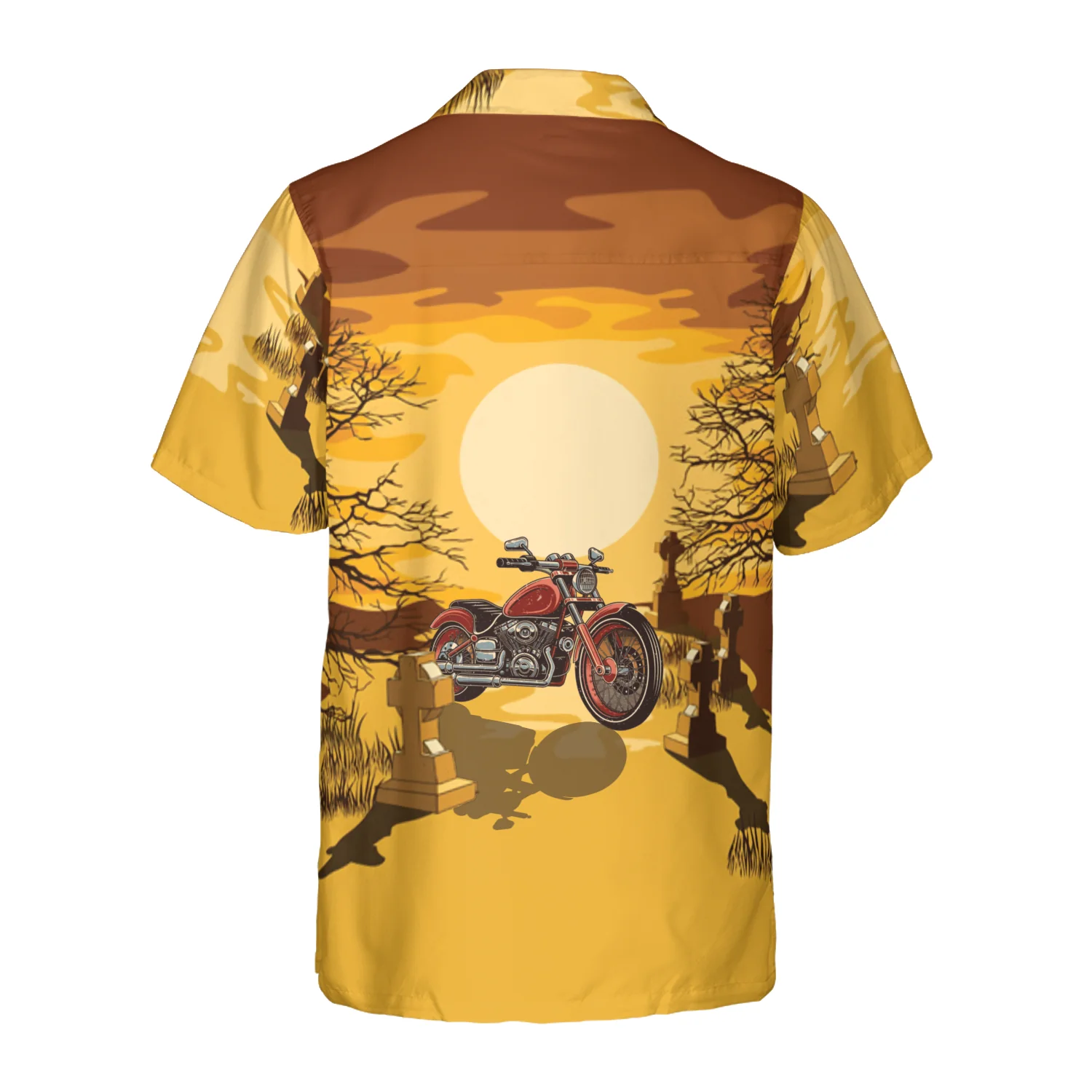 My Broom Broke So I Ride Motorcycle Halloween Hawaiian Shirt Halloween Shirt Aloha Shirt For Men and Women