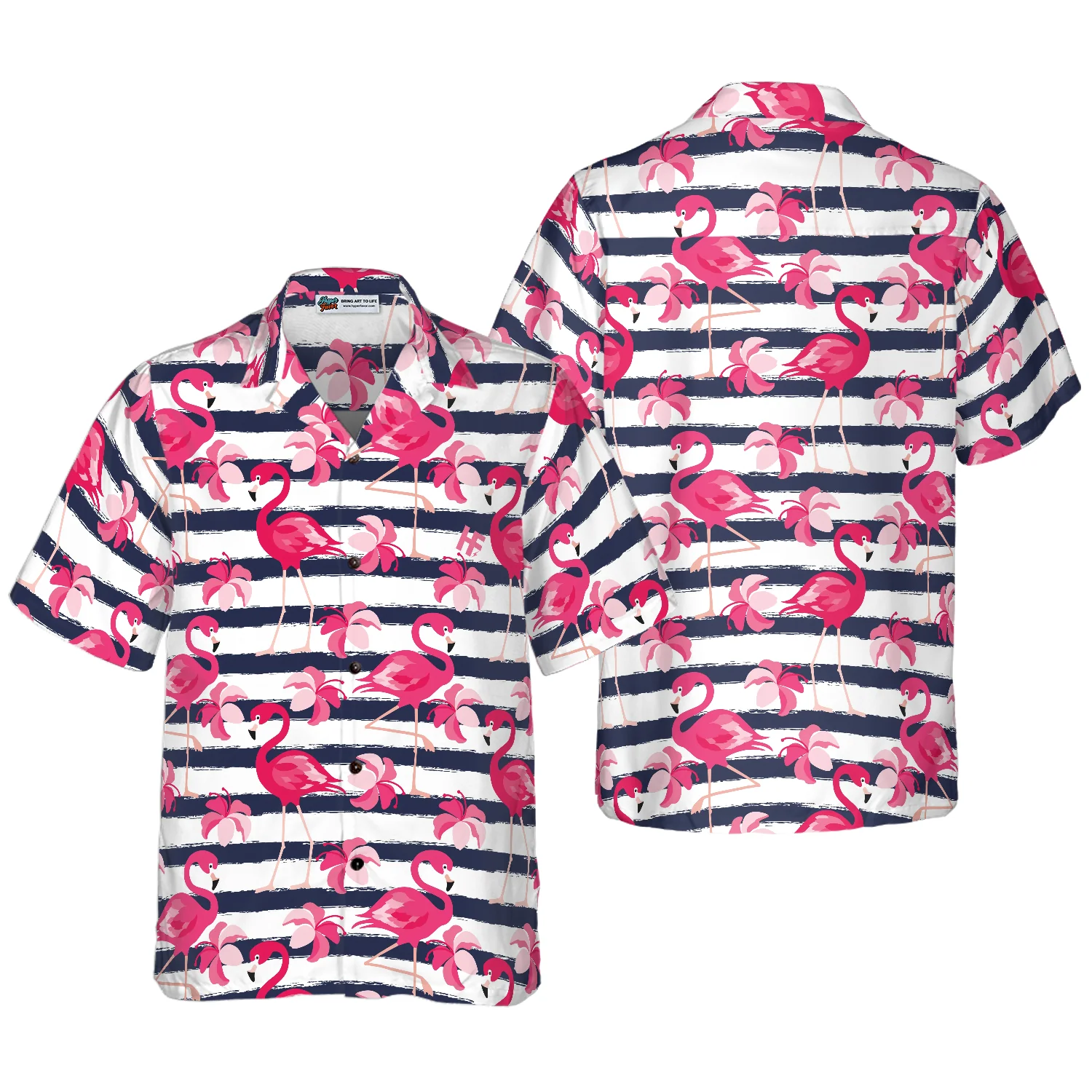 Flamingo 29 Hawaiian Shirt Aloha Shirt For Men and Women