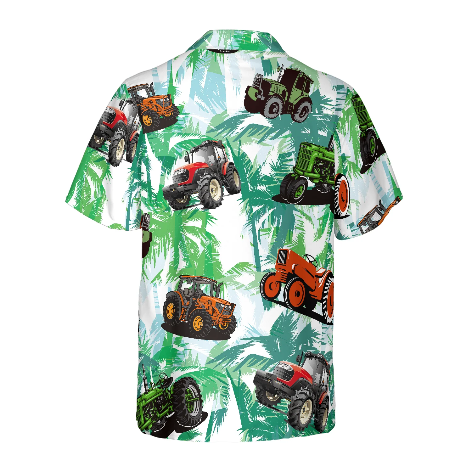 Tractors Tropical Summer Hawaiian Shirt Aloha Shirt For Men and Women