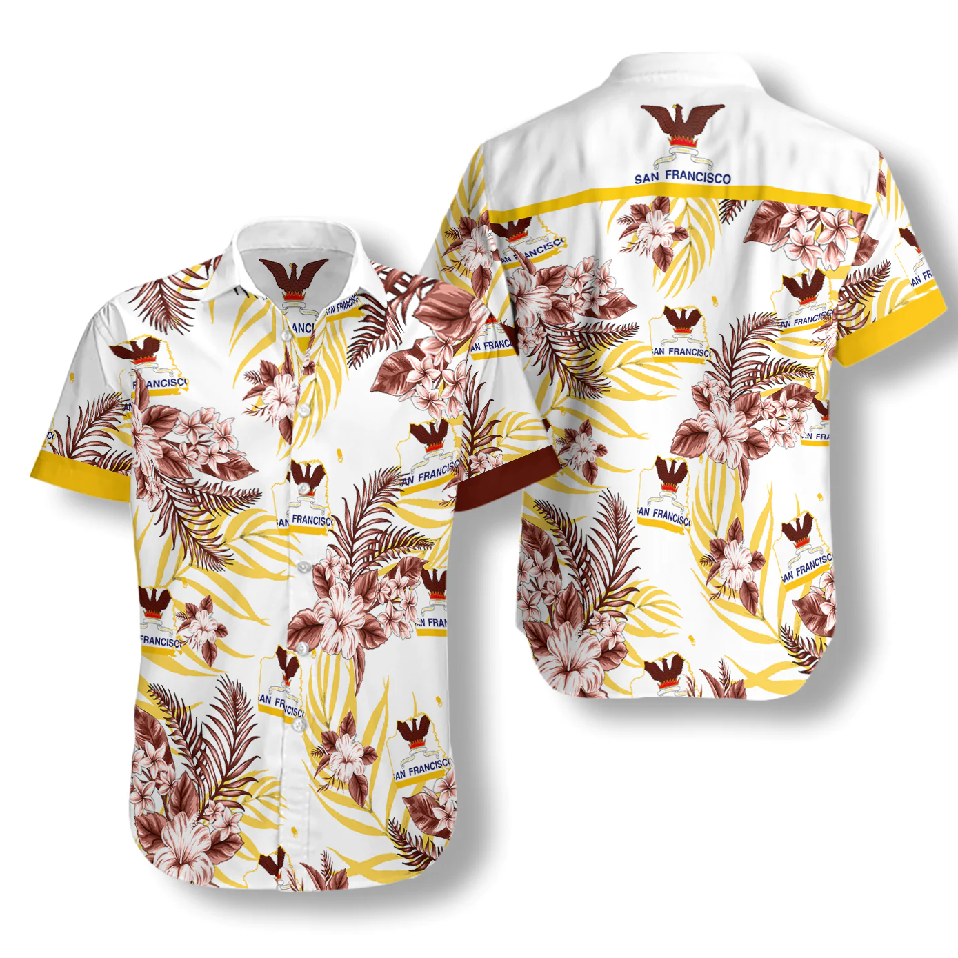 San Francisco Proud Hawaiian Shirt Aloha Shirt For Men and Women