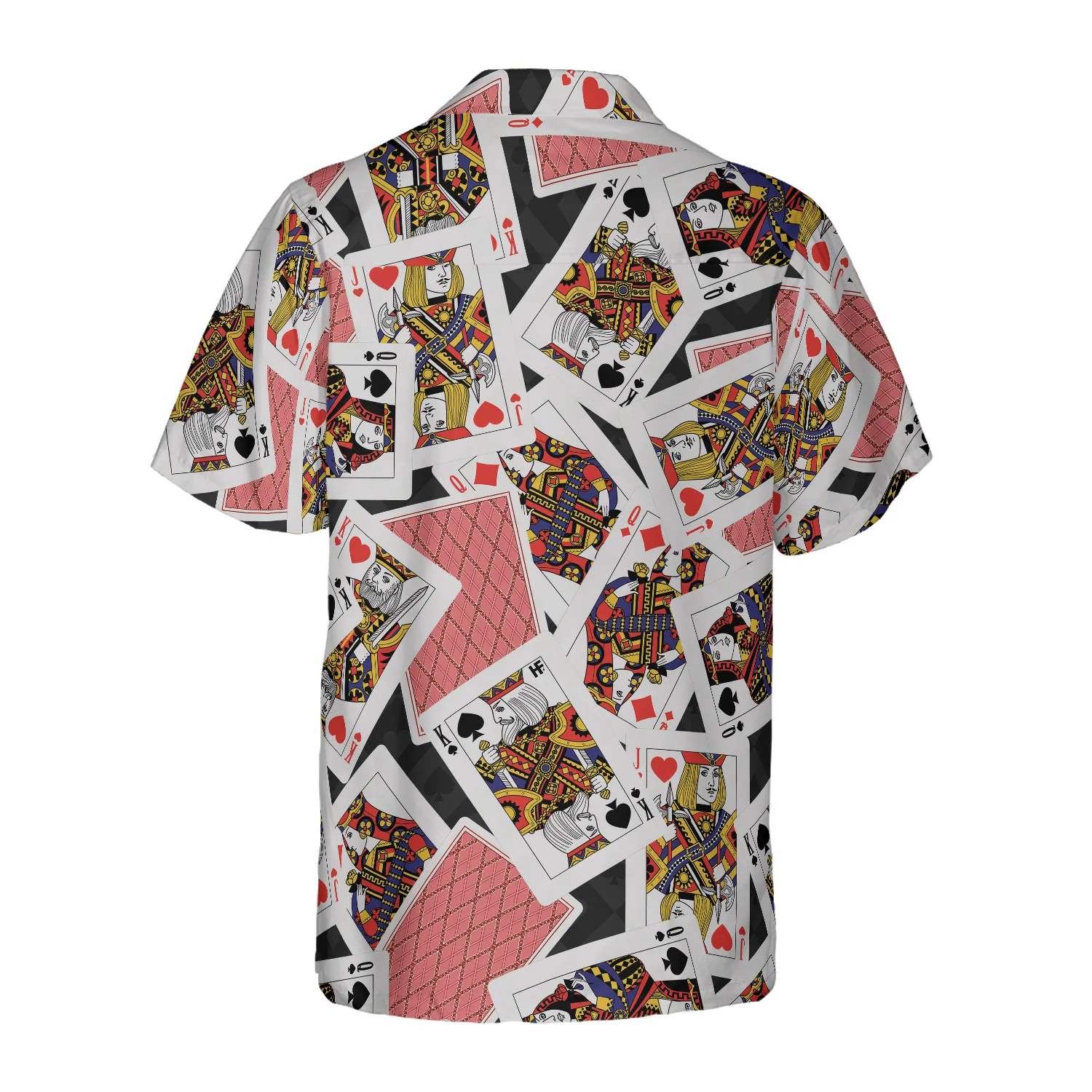 Gambling Poker Card Hawaiian Shirt Aloha Shirt For Men and Women