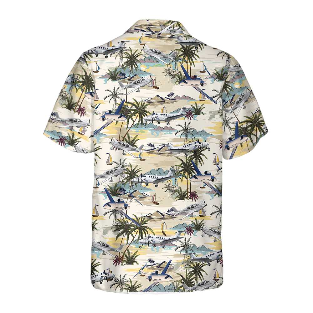 Army Aviation Aircraft Tropical Pattern Hawaiian Shirt Tropical Aviation Shirt Aloha Shirt For Men and Women