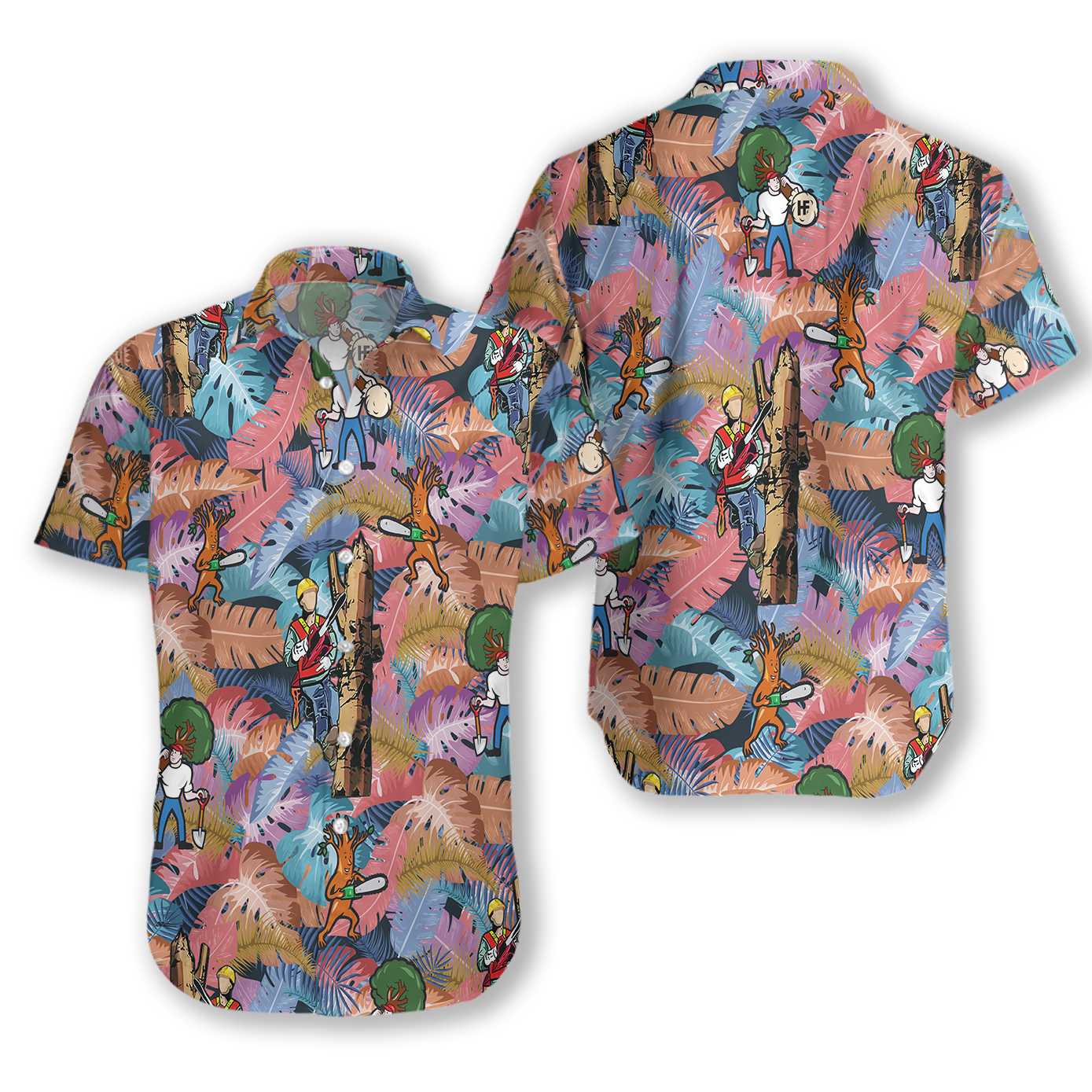 Arborist Proud 3 Hawaiian Shirt Aloha Shirt For Men and Women