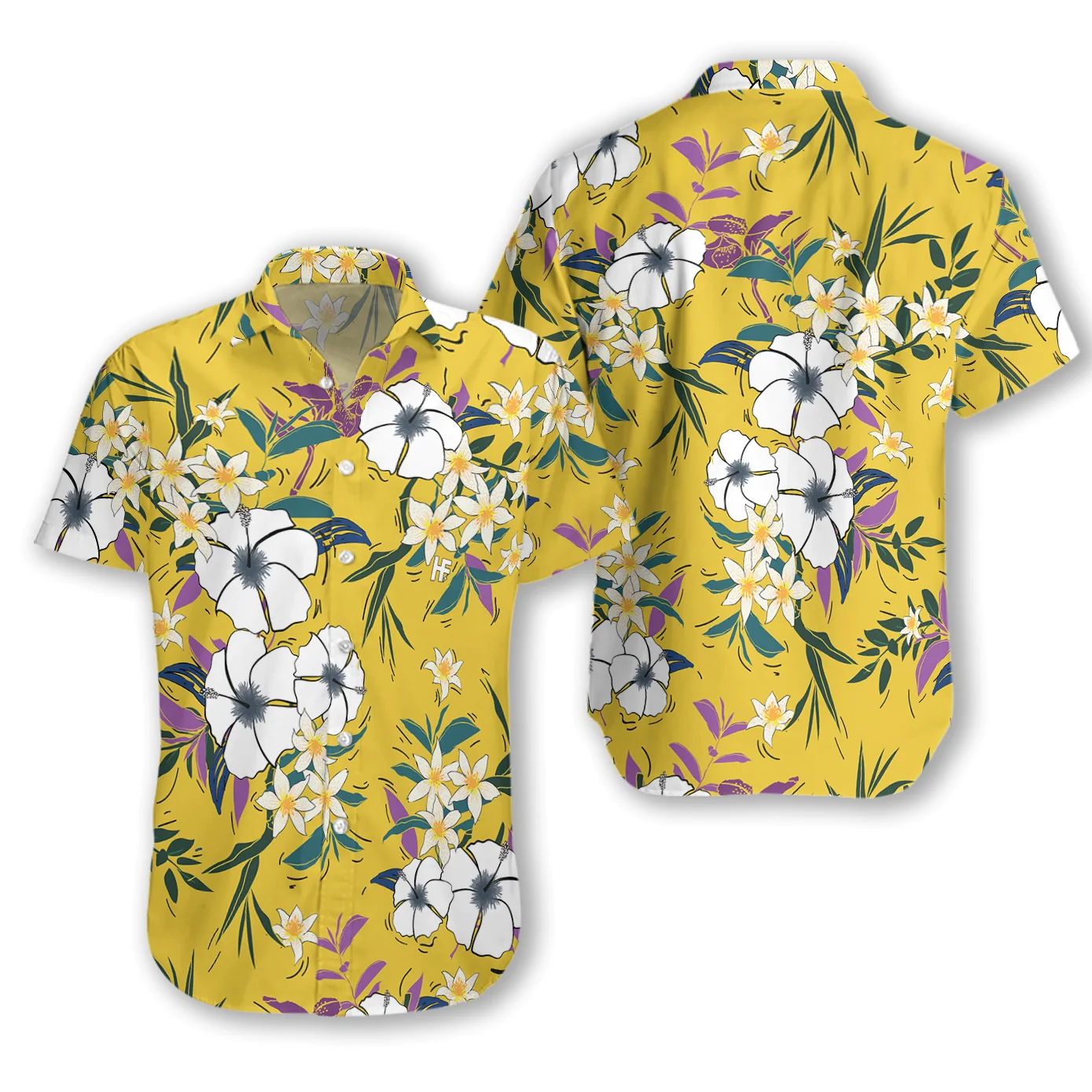 Floral Flower 28 Hawaiian Shirt Aloha Shirt For Men and Women