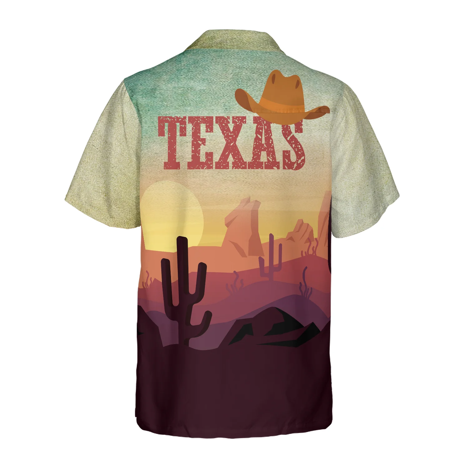 Vintage Texas Hawaiian Shirt Unique Texas Shirt For Texas Lovers Aloha Shirt For Men and Women