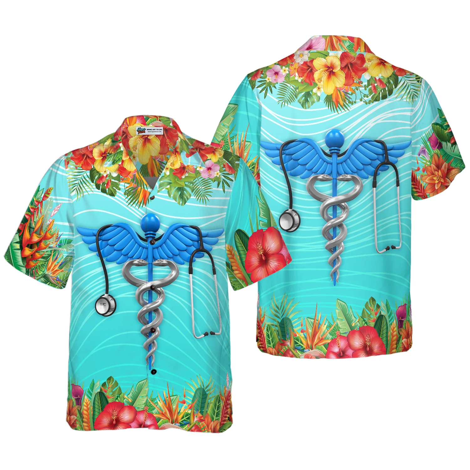 Nurse Hawaiian Shirt Hawaiian Shirt Aloha Shirt For Men and Women