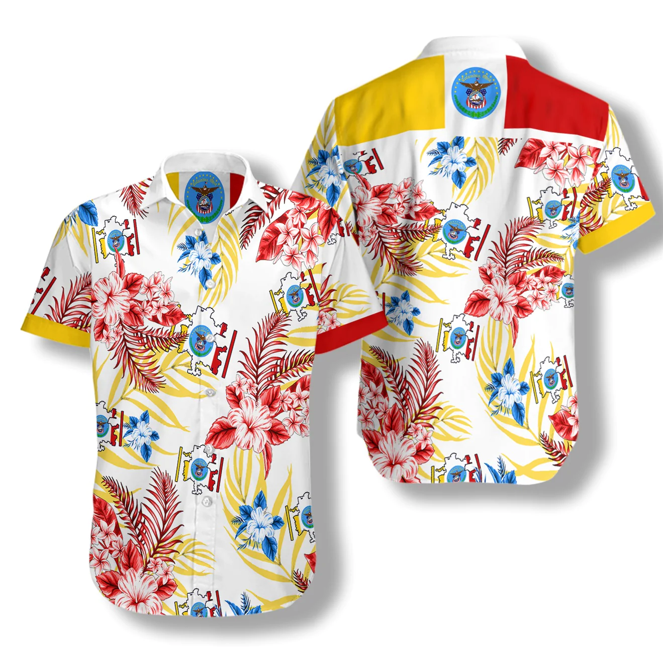 Columbus Proud Hawaiian Shirt Aloha Shirt For Men and Women