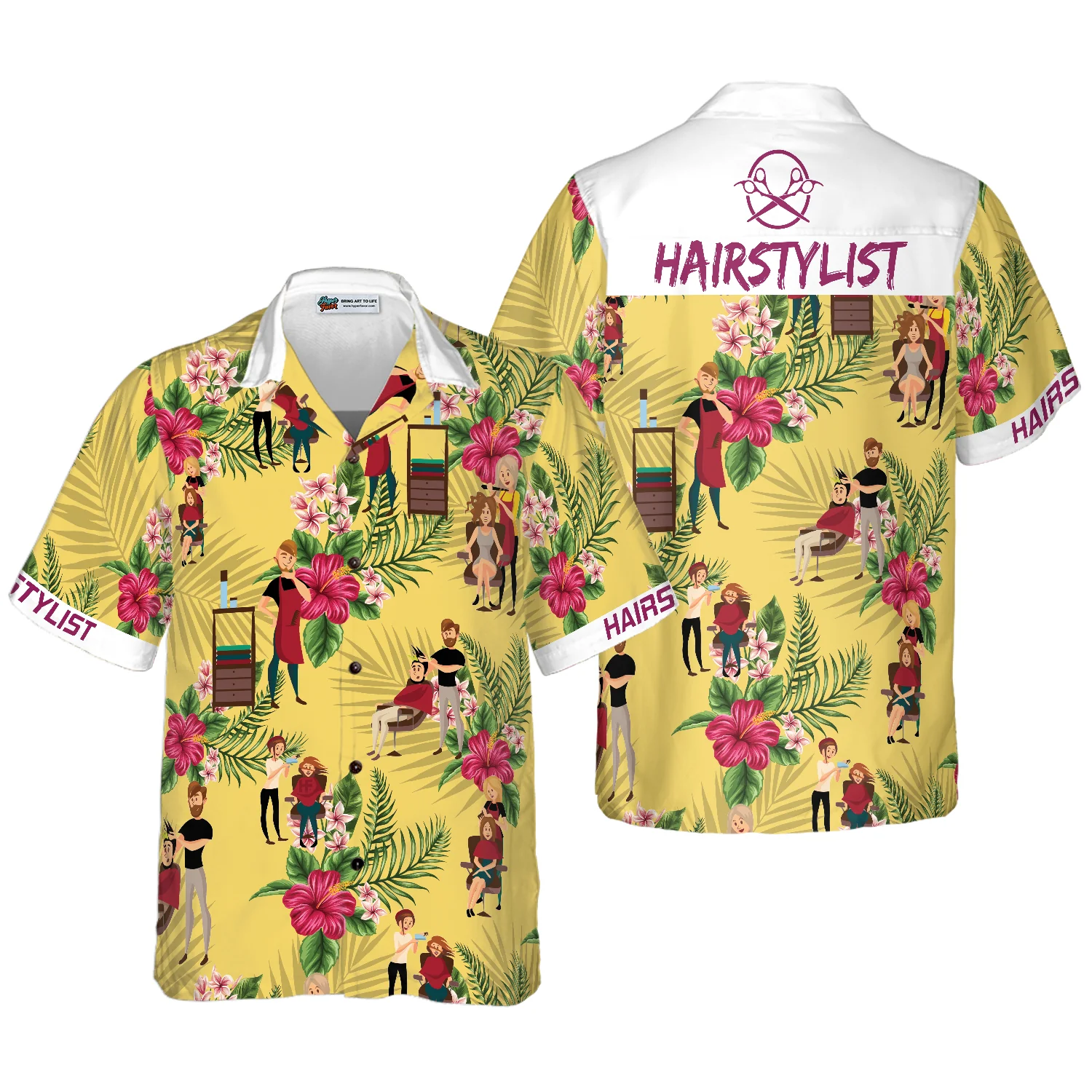 Hairstylist Hawaiian Shirt Aloha Shirt For Men and Women