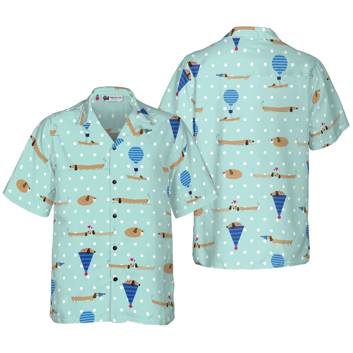 Dogs Are The Best Hawaiian Shirt Aloha Shirt For Men and Women