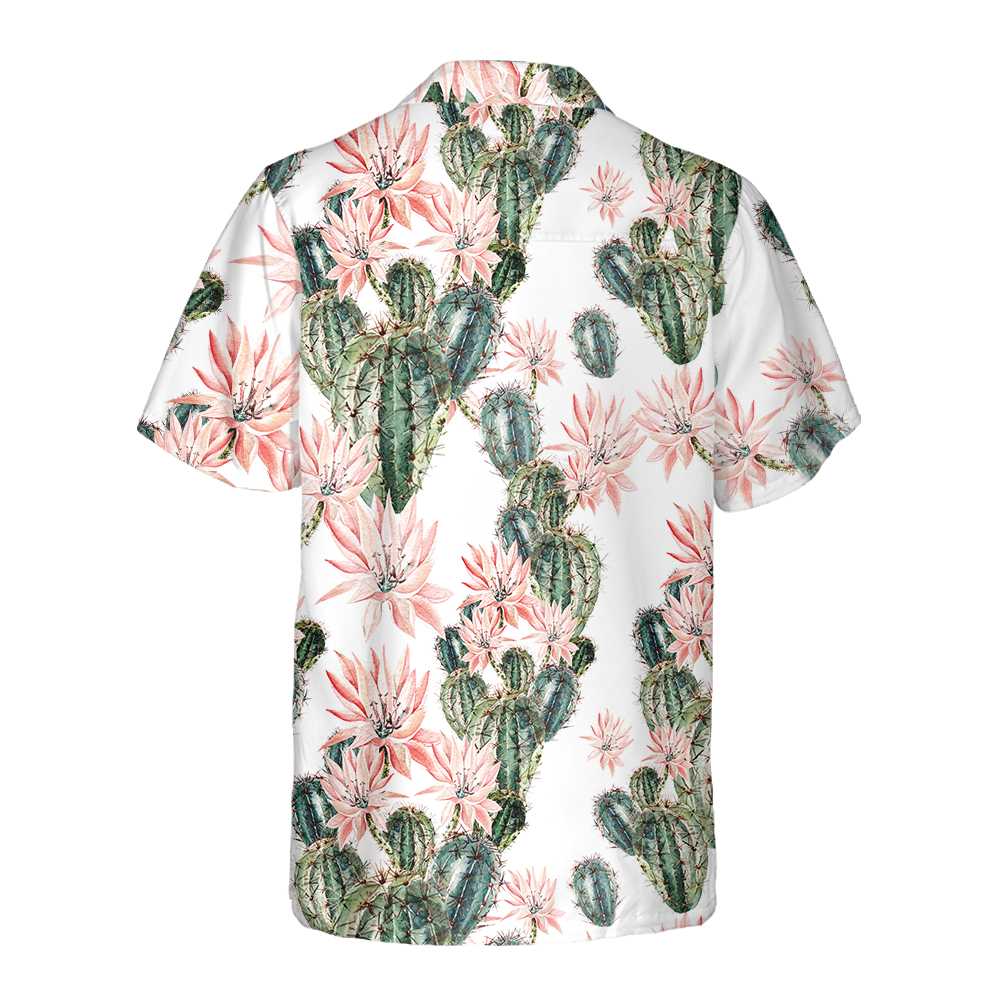 Cactus Makes Perfect Hawaiian Shirt Floral Cactus Hawaiian Shirt Cactus Shirt Aloha Shirt For Men and Women