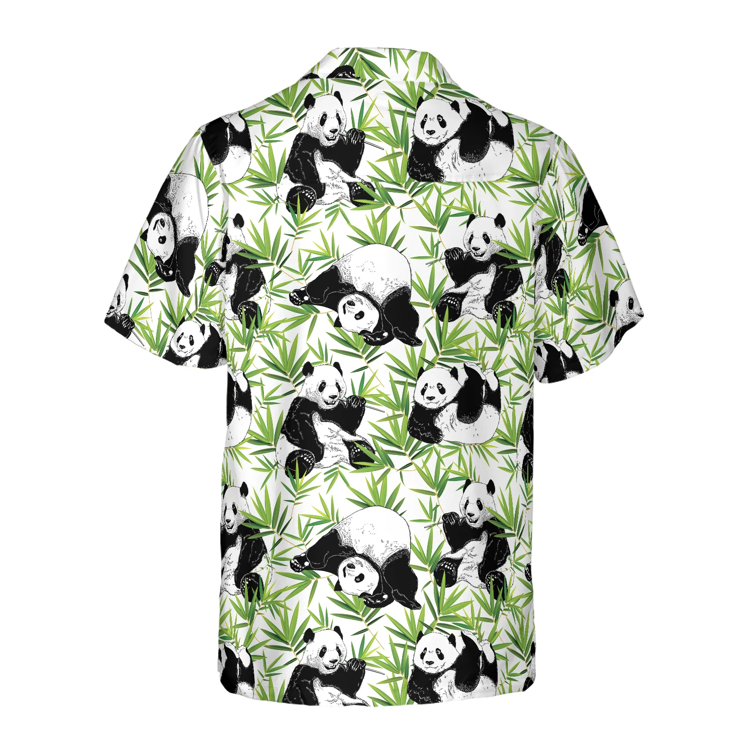 Panda Bamboo Hawaiian Shirt Aloha Shirt For Men and Women