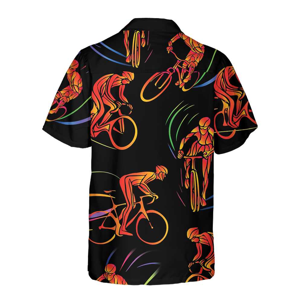 Cyclist Bike Race Hawaiian Shirt Cycling Shirt Best Gift For Cylist Aloha Shirt For Men and Women