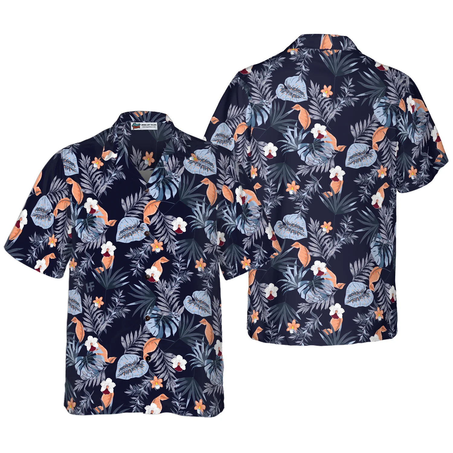 Floral Flower 18 Hawaiian Shirt Aloha Shirt For Men and Women