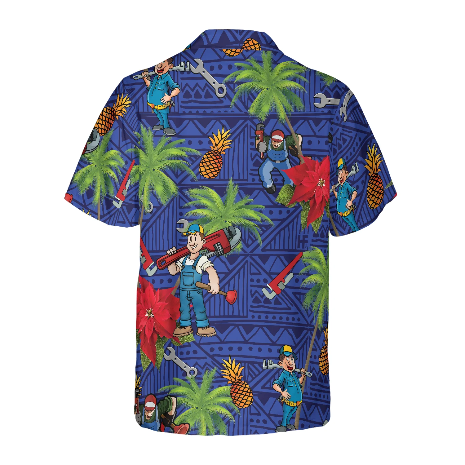 Plumber Proud Hawaiian Shirt Aloha Shirt For Men and Women