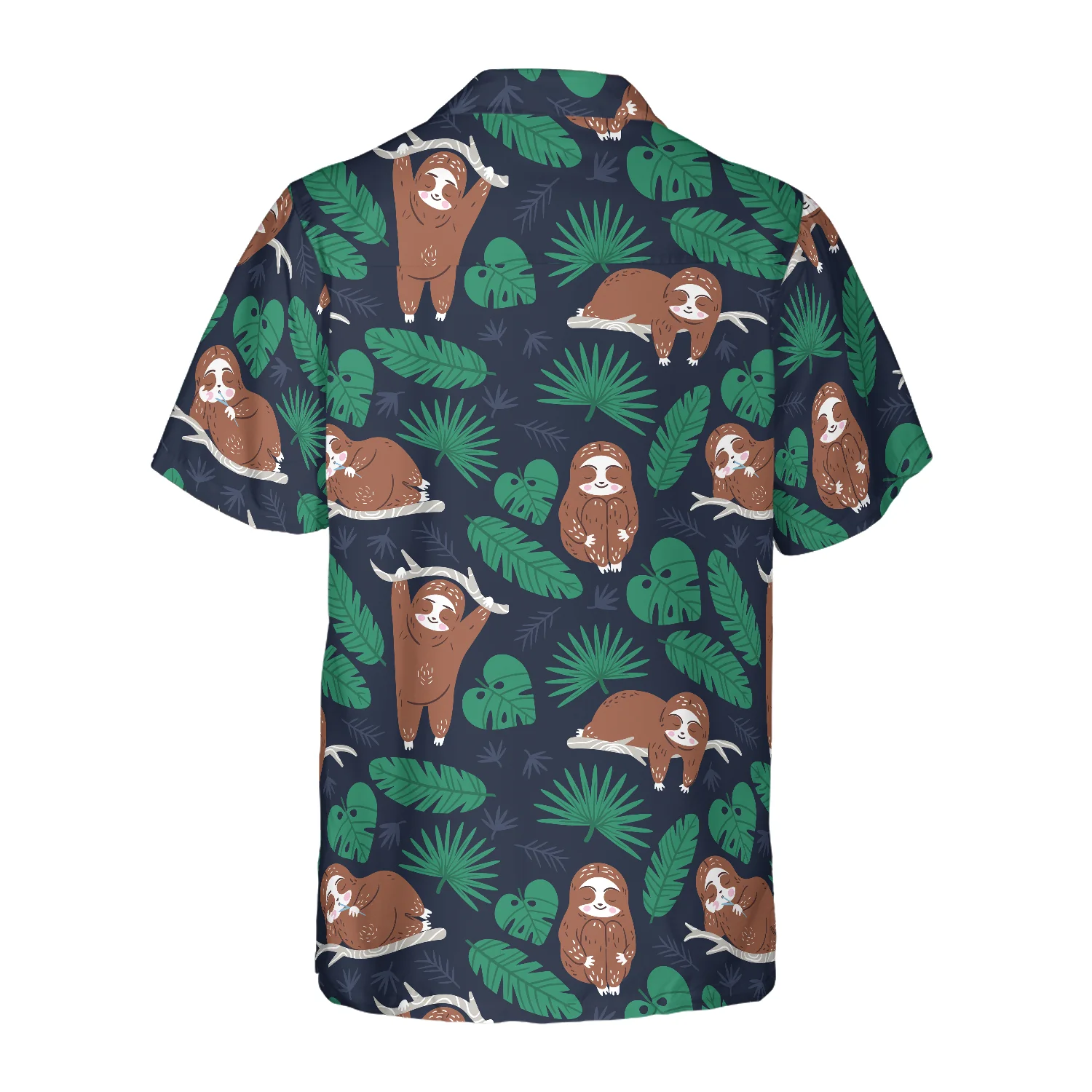 Lazy Sloth Shirt Hawaiian Shirt Aloha Shirt For Men and Women