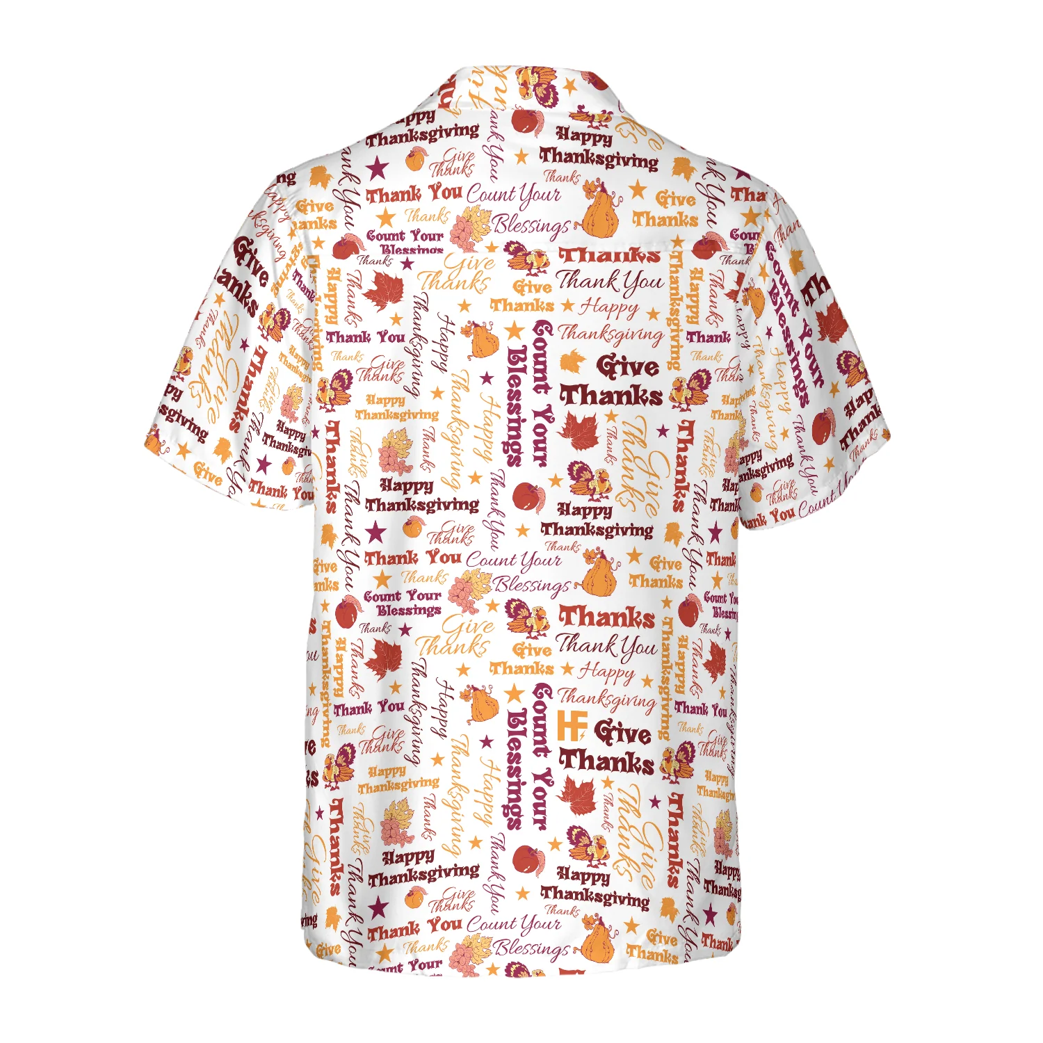 Give Thanks For Thanksgiving Day Hawaiian shirt Aloha Shirt For Men and Women