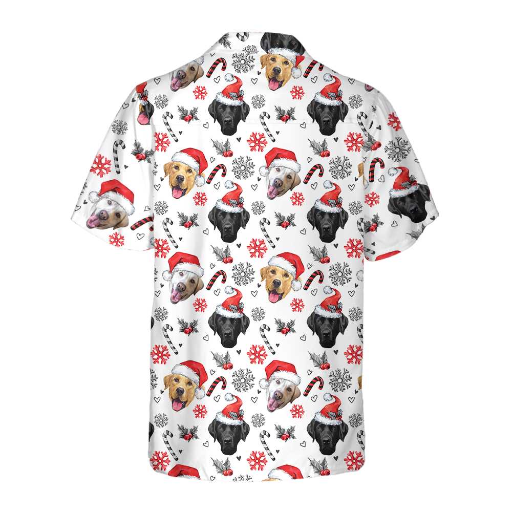 Xmas Labrador Retriever Hawaiian Shirt Funny Labrador Shirt  Women Best Christmas Gift Aloha Shirt For Men and Women