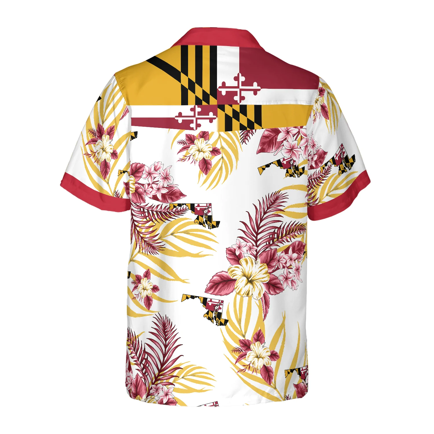 Maryland Proud Hawaiian Shirt Aloha Shirt For Men and Women