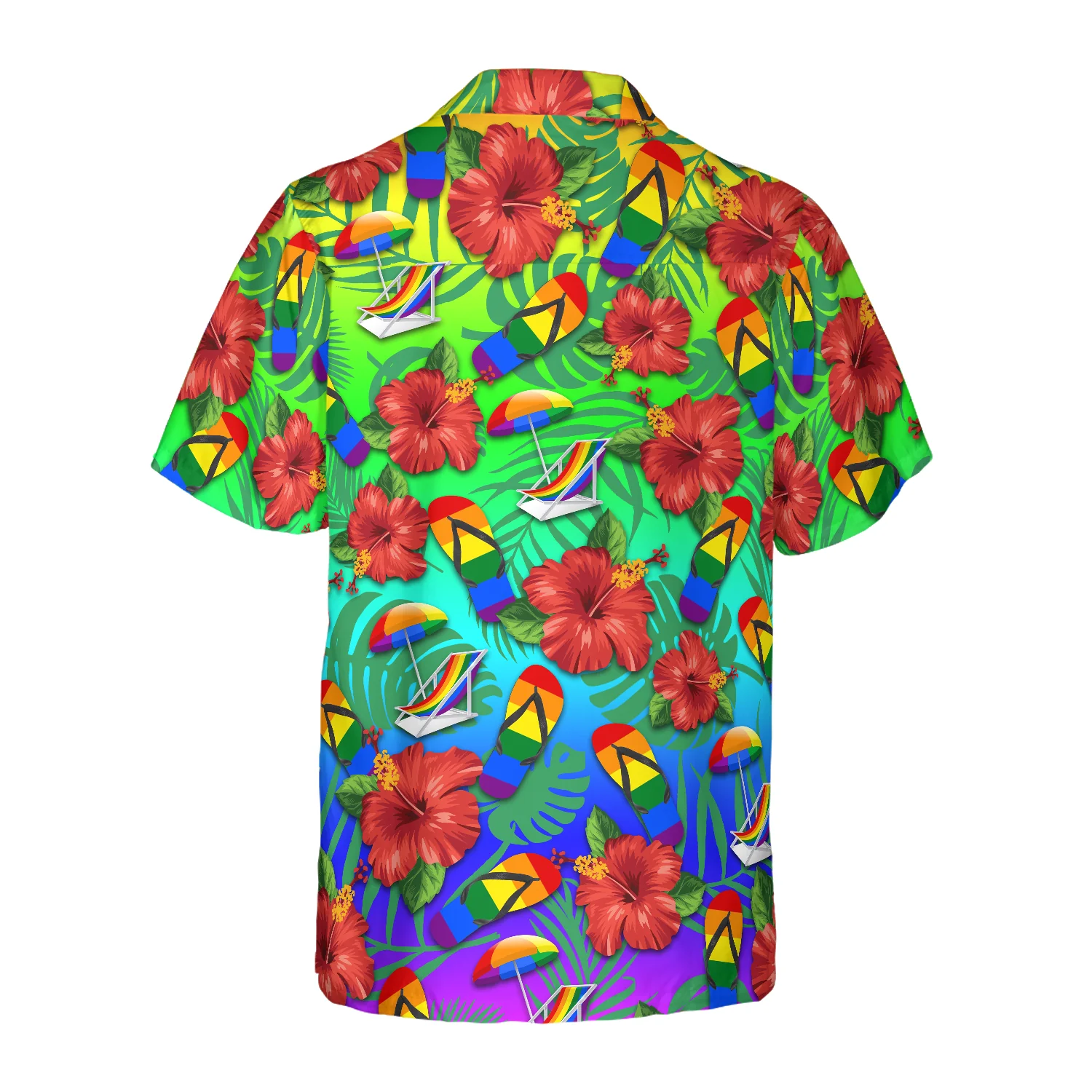 LGBT Hawaiian Shirt Aloha Shirt For Men and Women