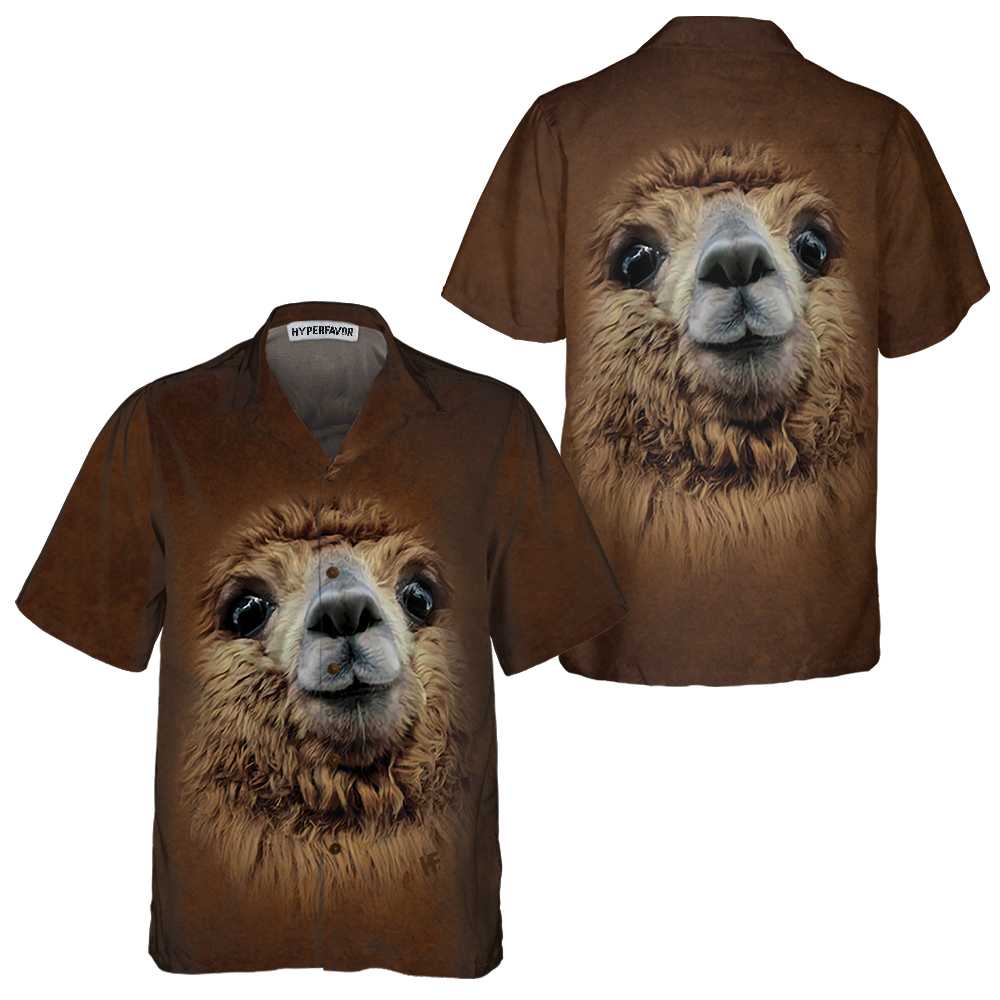 Alpaca Lover Hawaiian Shirt Funny Alpaca Shirt  Women Aloha Shirt For Men and Women