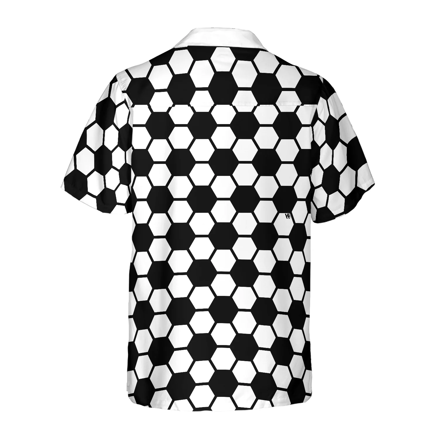 Soccer Ball Pattern Hawaiian Shirt Aloha Shirt For Men and Women