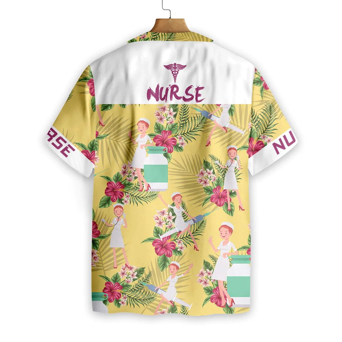 Nurse Hawaiian Shirt Aloha Shirt For Men and Women