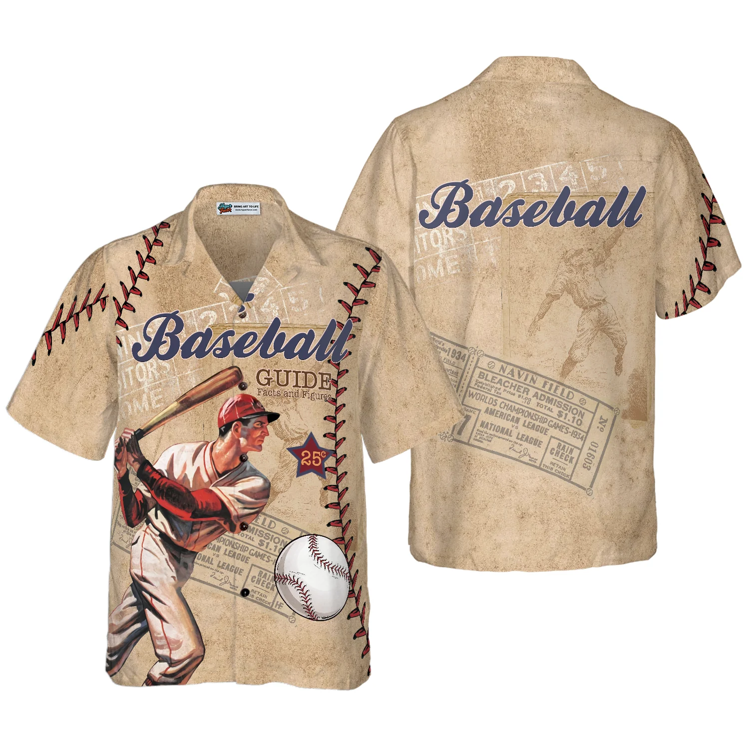 Baseball National League Hawaiian Shirt Aloha Shirt For Men and Women