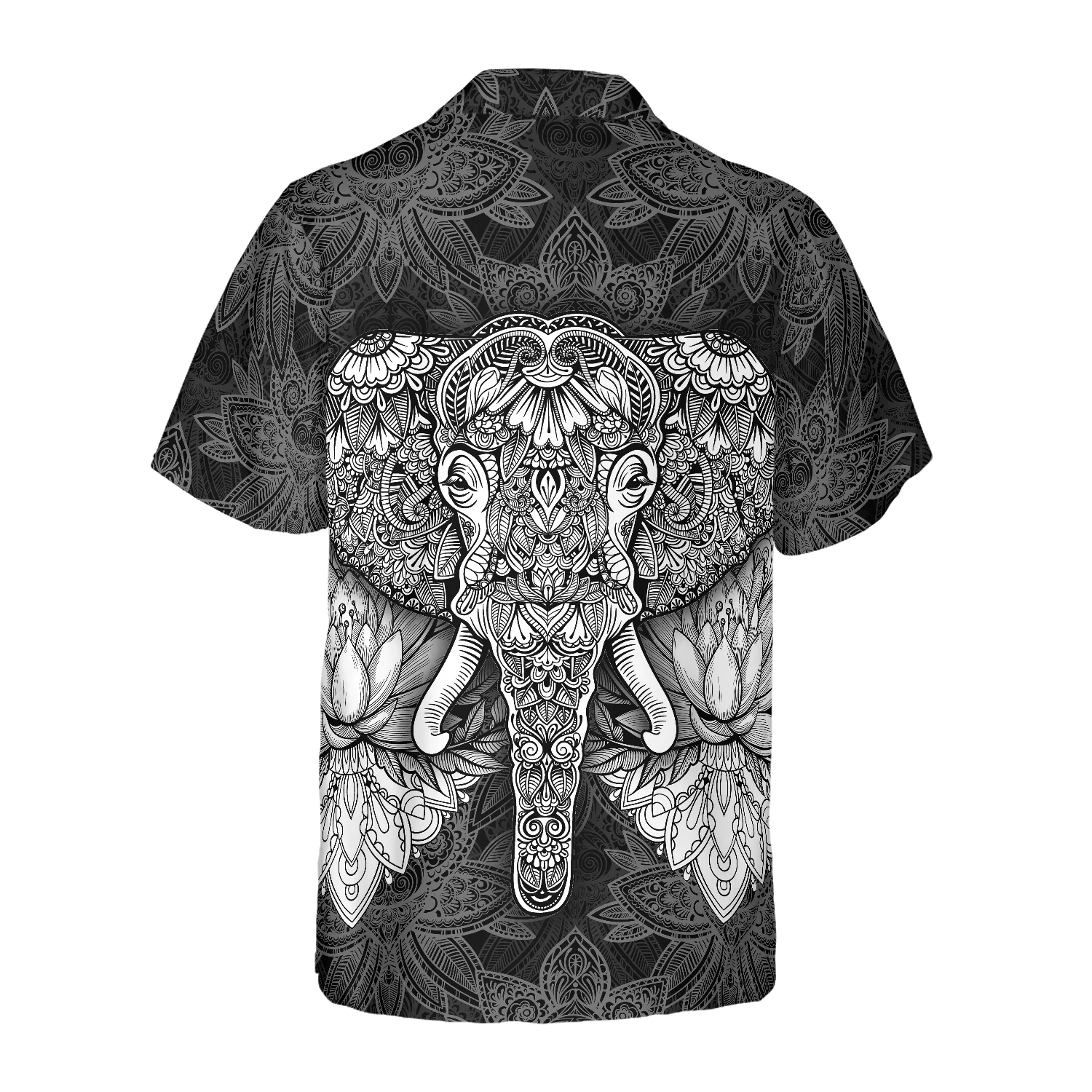 Mandala Elephant Hawaiian Shirt Aloha Shirt For Men and Women