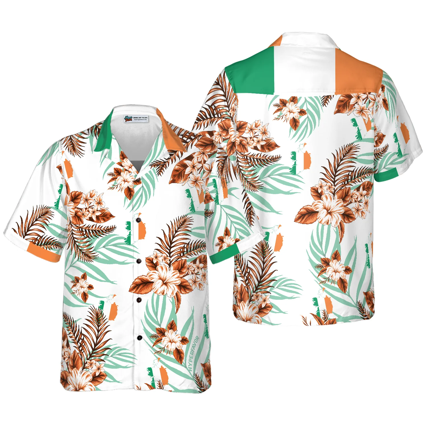 Ireland Proud Hawaiian Shirt Aloha Shirt For Men and Women