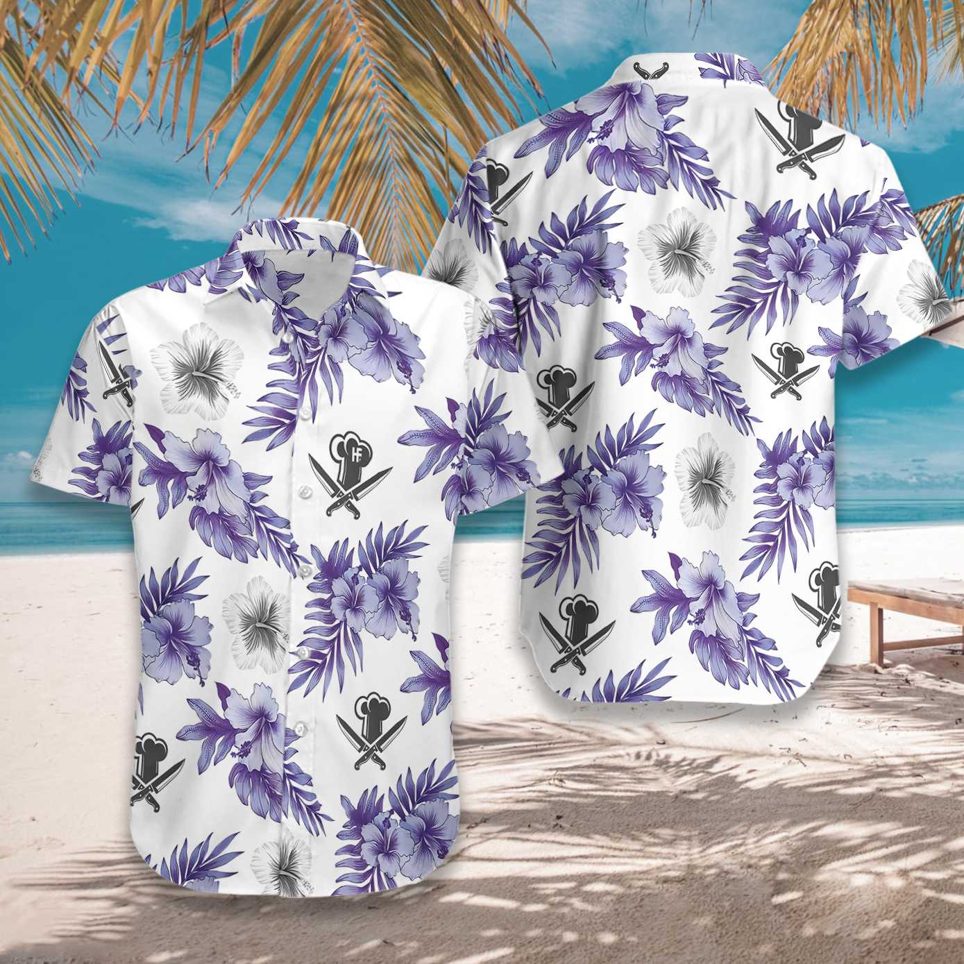 Aloha Chef With Knives Hawaiian Shirt Aloha Shirt For Men and Women