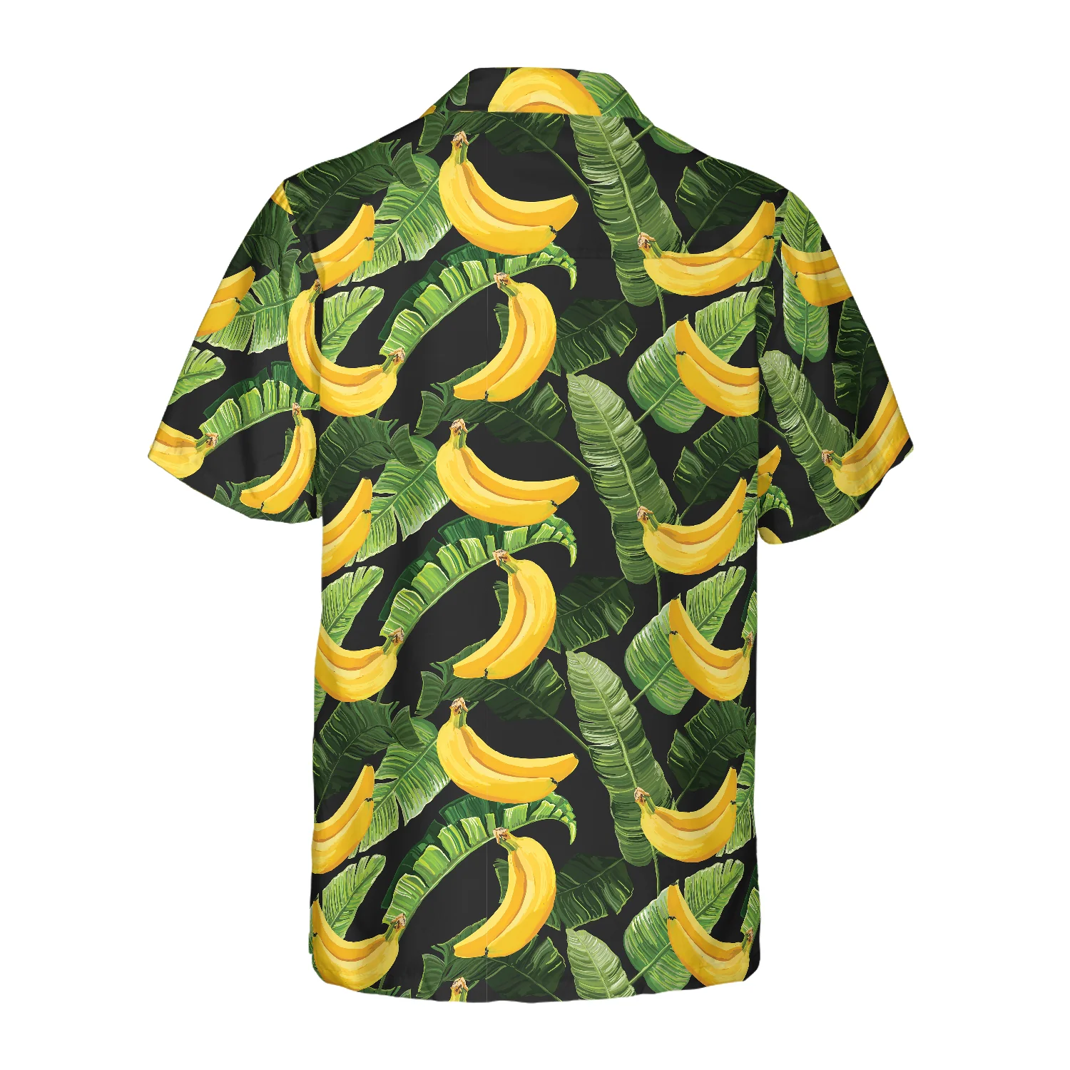 Tropical Banana Leaves And Banana Hawaiian Shirt Aloha Shirt For Men and Women