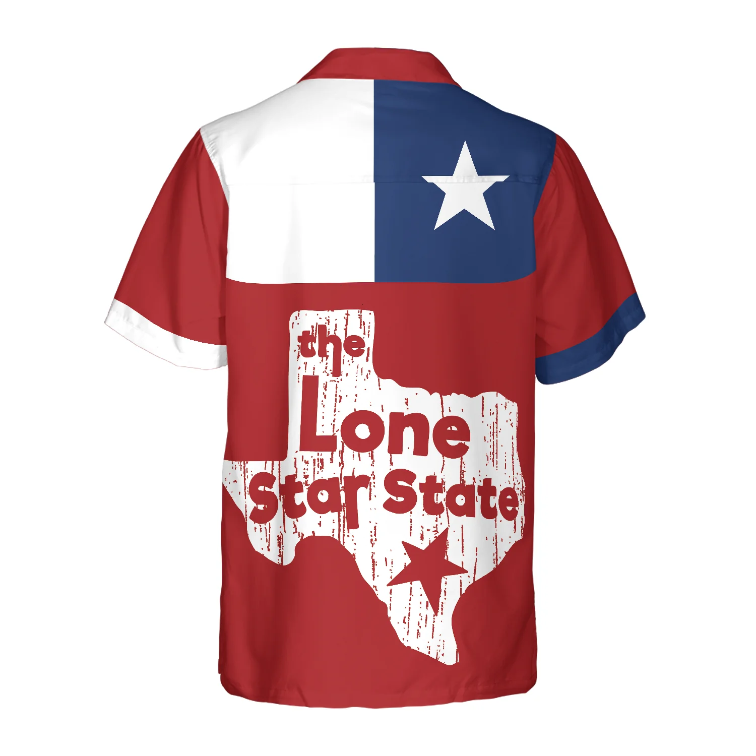 Texas Longhorns Hawaiian Shirt The Lone Star State Of Texas Flag Shirt Texas Home Shirt Aloha Shirt For Men and Women