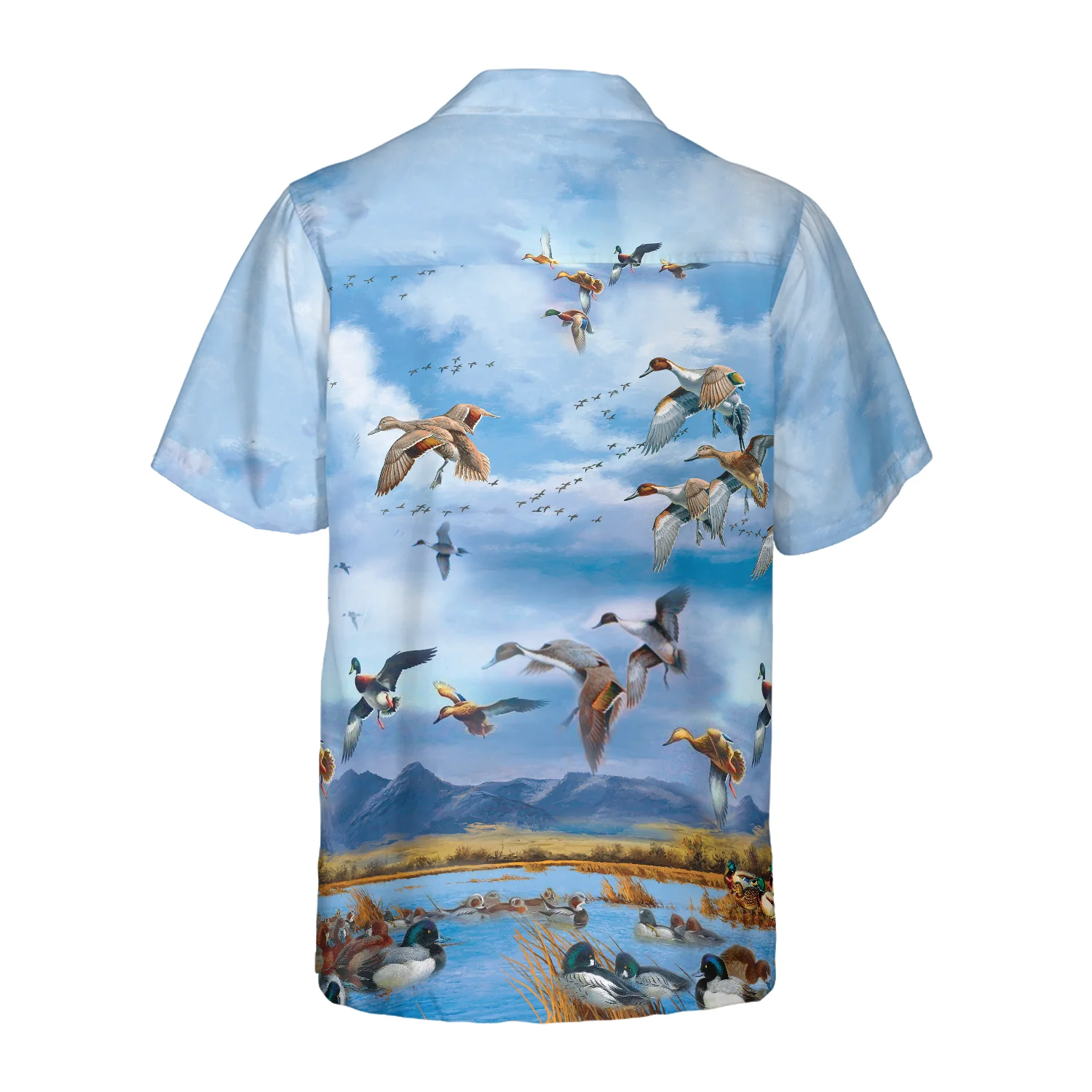 Wild Ducks Keep Your Freedom Hawaiian Shirt Aloha Shirt For Men and Women